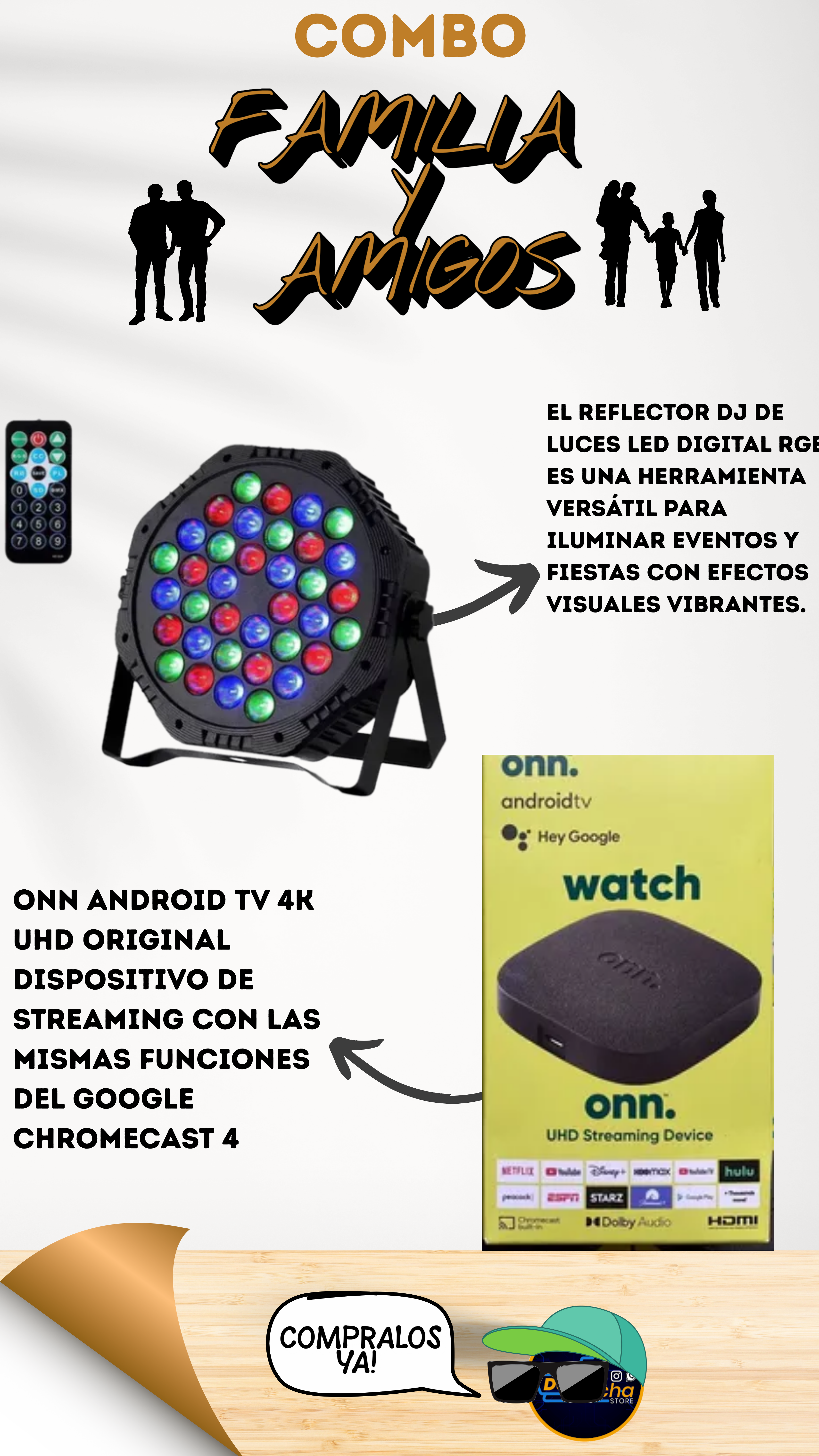 COMBO FAMILIA Y AMIGOS #2